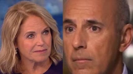 Katie Couric Matt Lauer relationship the view