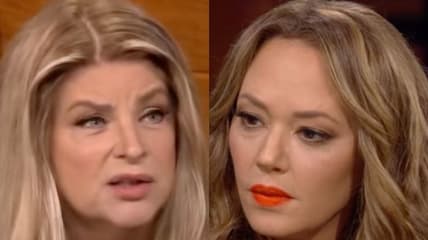 Kirstie Alley Leah Remini