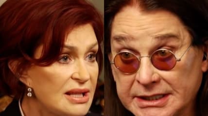 Sharon and Ozzy Osbourne