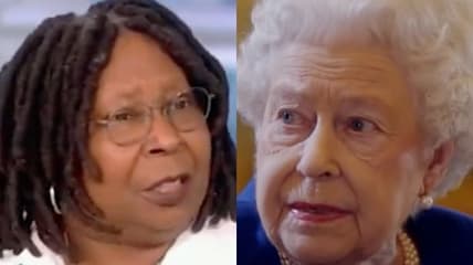 Whoopi Goldberg Queen Elizabeth
