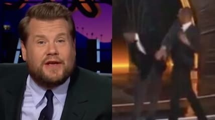 James Corden Will Smith Oscars Chris Rock