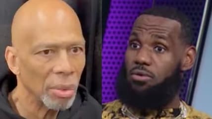 NBA Kareem Abdul-Jabbar LeBron James embarassed
