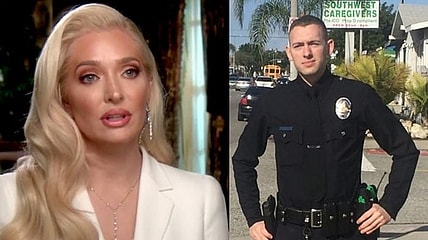Erika Jayne Girardi police Son Real Housewives reality tv star