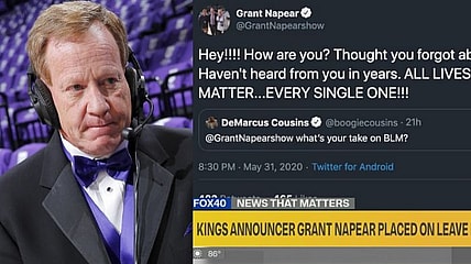 NBA Grant Napear DeMarcus Cousins