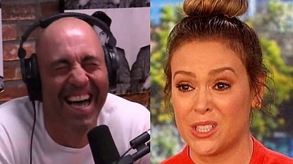 Alyssa Milano Joe Rogan podcast