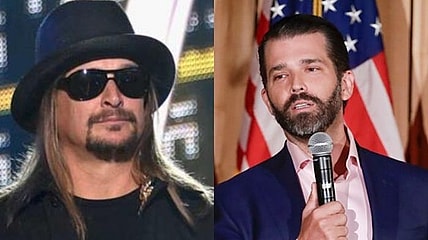 Kid Rock Donald Trump Jr. perform rally America