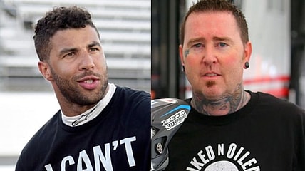 NASCAR bubba wallace jason beam helmet designer politics sports