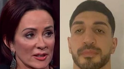 NBA star Enes Kanter Patricia Heaton China Nike #StandWithTaiwan