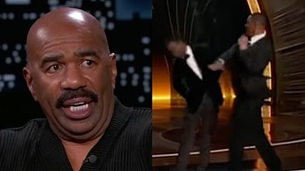 Steve Harvey Will Smith Oscars Slap