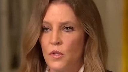 Lisa Marie Presley and her son