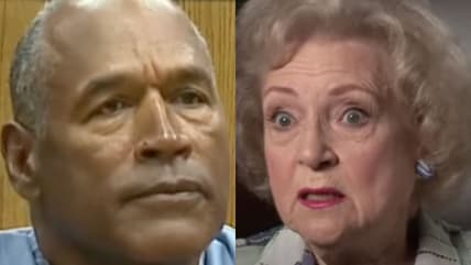 OJ Simpson Betty White