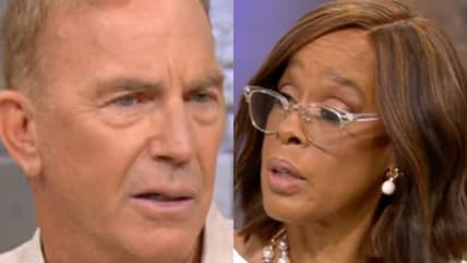 Kevin Costner Gayle King
