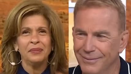 Hoda Kotb Kevin Costner