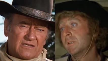 John Wayne Blazing Saddles