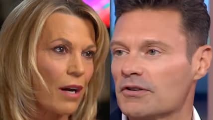 Vanna White Ryan Seacrest