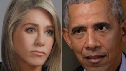 Jennifer Aniston Obama