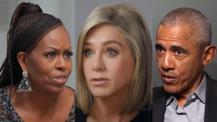 Michelle Obama Jennifer Aniston Barack