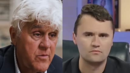 Jay Leno Charlie Kirk