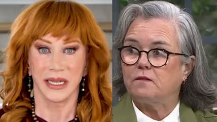 Kathy Griffin Rosie O'Donnell