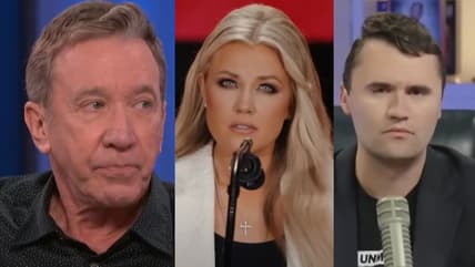 Tim Allen Erika Kirk Charlie