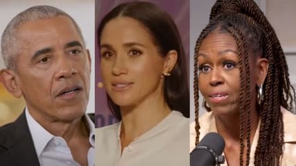 Barack Obama Meghan Markle Michelle Obama