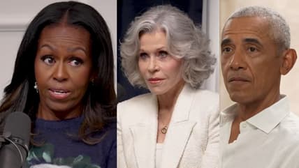 Michelle Obama Jane Fonda Barack