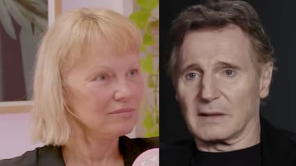 Pamela Anderson Liam Neeson