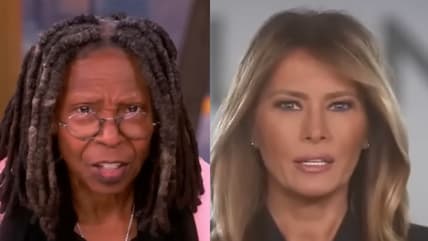 Whoopi Goldberg Melania Trump