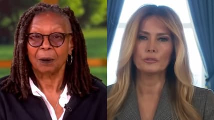 Whoopi Goldberg Melania Trump