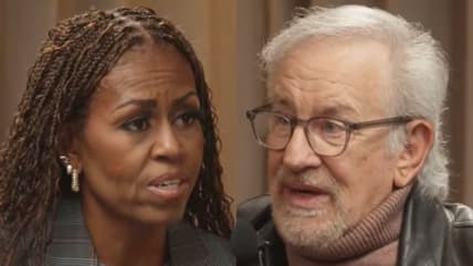 Michelle Obama Steven Spielberg
