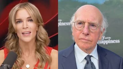 Megyn Kelly Larry David