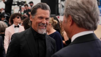 Mar 27, 2022; Los Angeles, CA, USA; Josh Brolin arrives at the 94th Academy Awards at Dolby Theatre. Mandatory Credit: Harrison