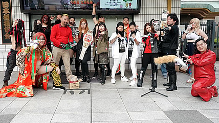 WWE-Inspired Cosplay Invades Japan's Tokyo (Photos)
