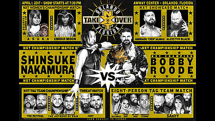 Throwback Photos Of Previous NXT Takeover Cards