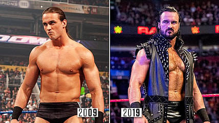 WWE Superstars Accept Facebook's 10 Year Challenge (Photos)