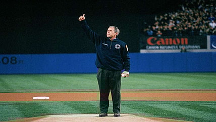 George Bush 9/11 First Pitch