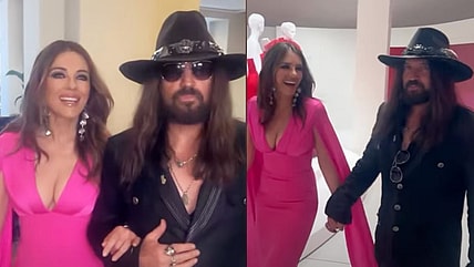 Billy Ray Cyrus Elizabeth Hurley