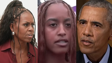 Michelle Obama Malia Sasha