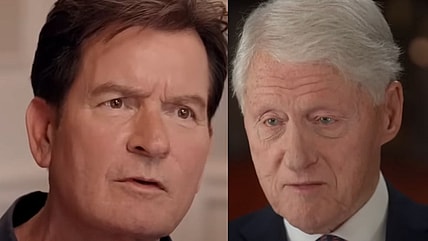 Charlie Sheen Bill Clinton