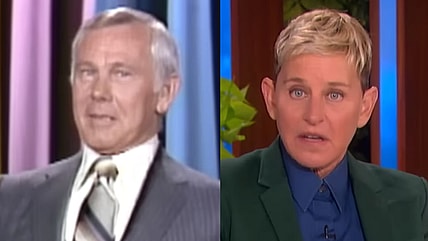 Johnny Carson Ellen DeGeneres