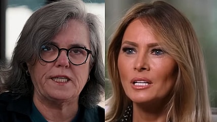 Rosie O'Donnell Melania Trump