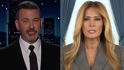Jimmy Kimmel Melania Trump