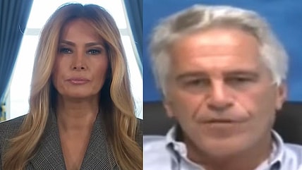 Melania Trump Epstein