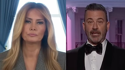 Melania Trump Jimmy Kimmel