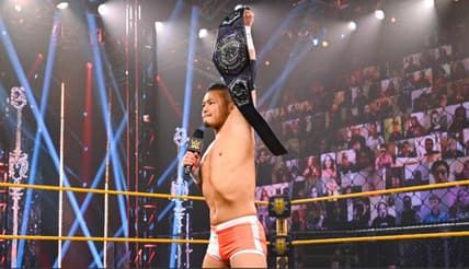 kushida mentoring nxt team