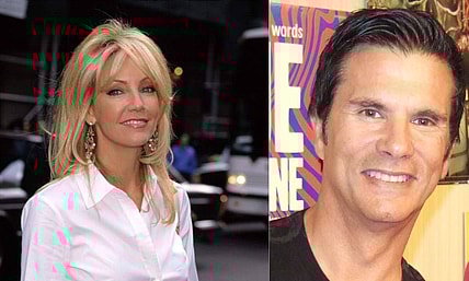 Heather Locklear and Lorenzo Lamas