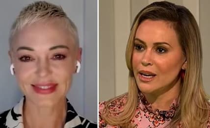 Rose McGowan Alyssa Milano