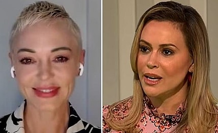 Rose McGowan Alyssa Milano