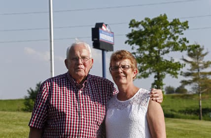 town takes down American flag