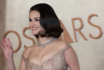 selena gomez's voice change Entertainment: Entertainment: 2025 Academy Awards - Arrivals and Press Room